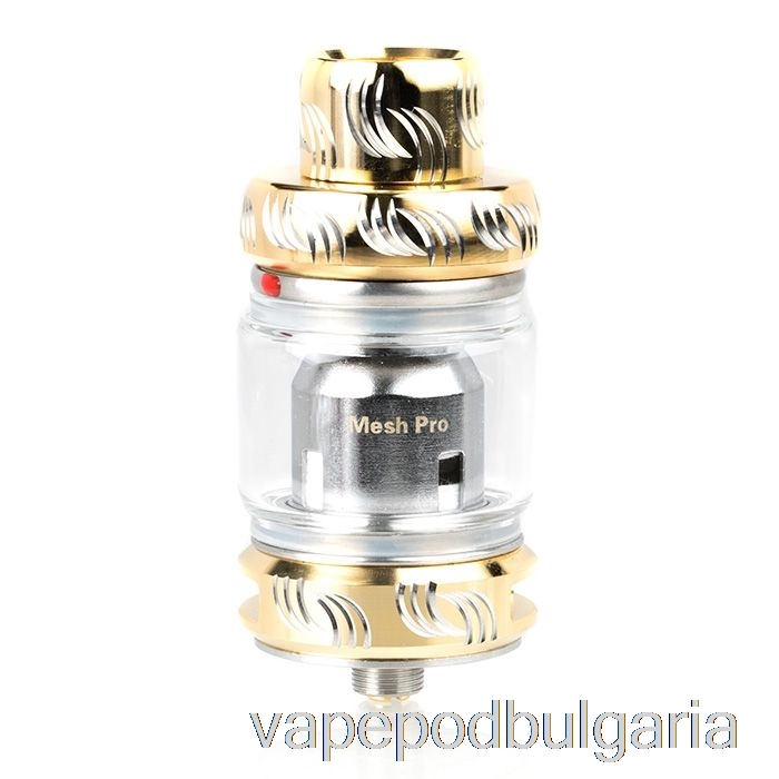 Vape Течности Freemax Mesh Pro Sub-ohm Tank Metal Gold